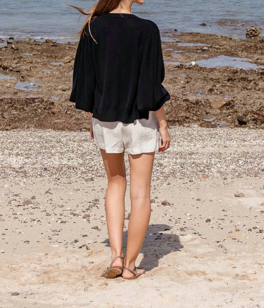 Scarlett Poppies - VOLUME SLEEVE FEMININE CASHMERE CARDIGAN