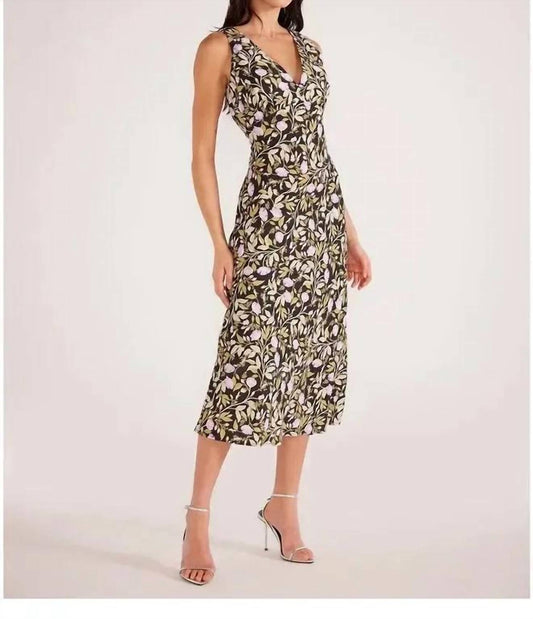 Minkpink - Nocturne Bias Cut Midi Dress