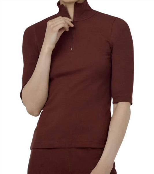 Paper Label - Mory Half Zip Top