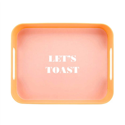 Slant Collections - Let's Toast Bar Tray