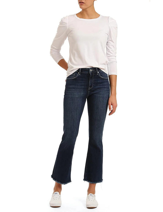 Mavi - Anika Mid Rise Crop Flare Jeans