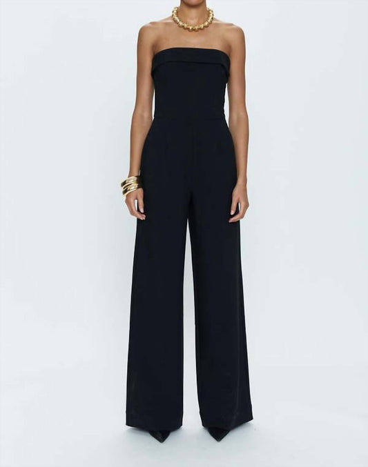 Pistola - Valentina Strapless Polished Jumpsuit