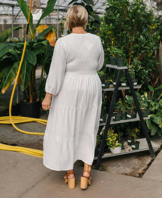 Polagram - Regina Long Sleeve Midi Dress