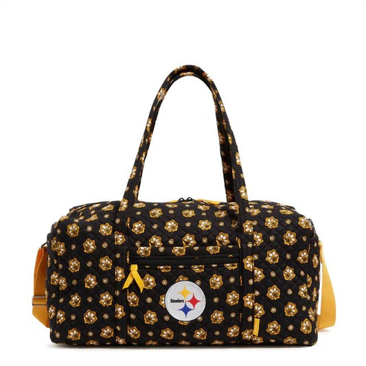 Vera Bradley - Women's Pittsburgh Steelers Large Travel Duffel Bag