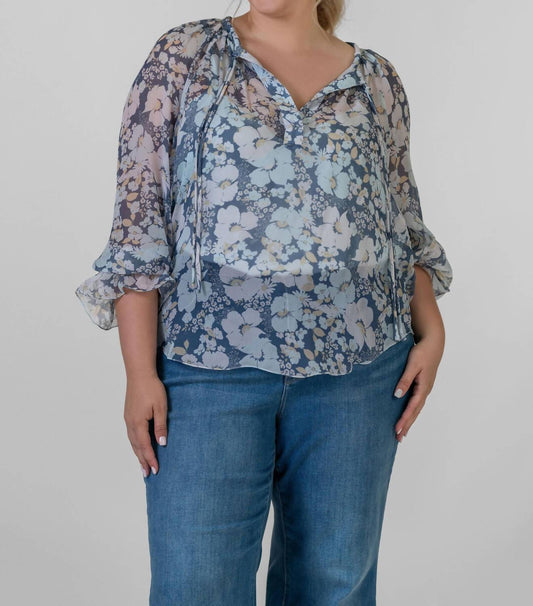 Joie - Brigitta Long Sleeve Silk Top