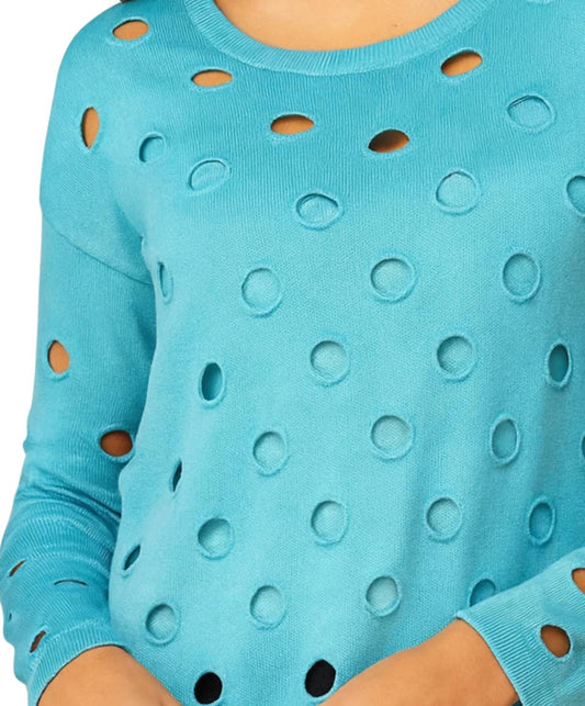 French Kyss - Scoop Hole Sweater