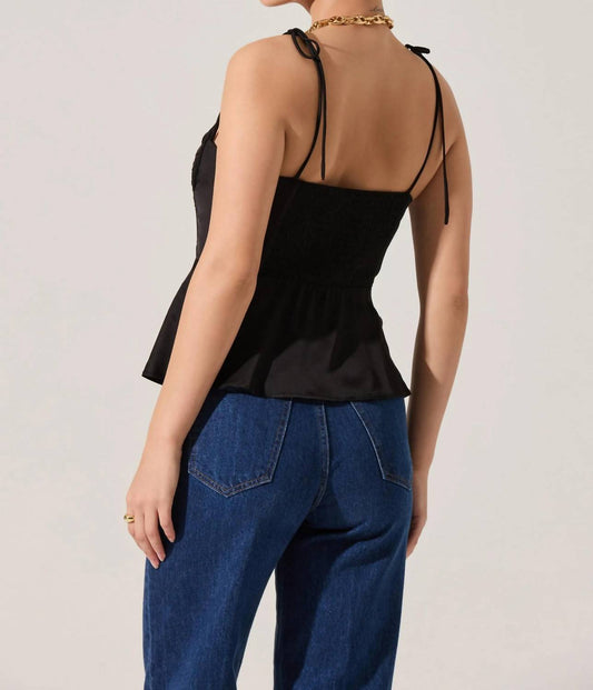 Astr - Selina Tie Shoulder Top