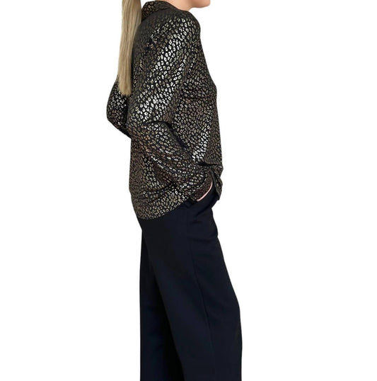 Elliott Lauren - Gold Digger Lurex Shirt