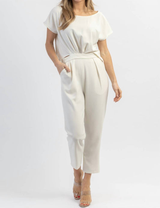 TOP + BOTTOM JOINT JUMPSUIT
