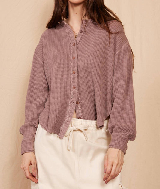 People Of Leisure - Quinn Waffle Top