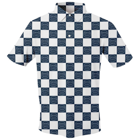 Swingjuice - Men's Golf Sj Checkerboard Polo Shirt
