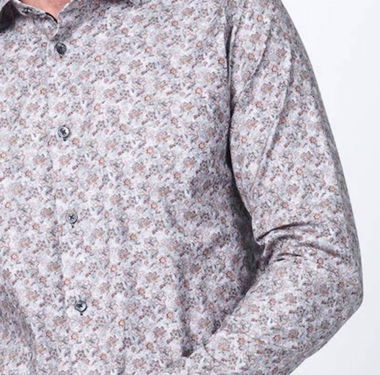 7 Downie St. - Floral Sport Long Sleeve Shirt 1117