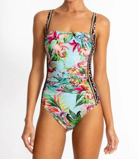 Johnny Was - MARILYN RUCHED ONE PIECE