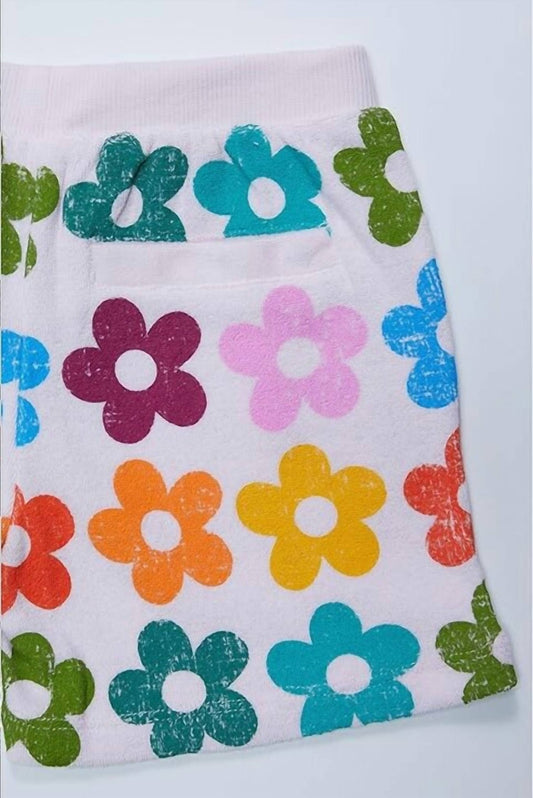 Chaser - Girls Ruffle Pocket Short - bottoms - clothing - cotton - blend