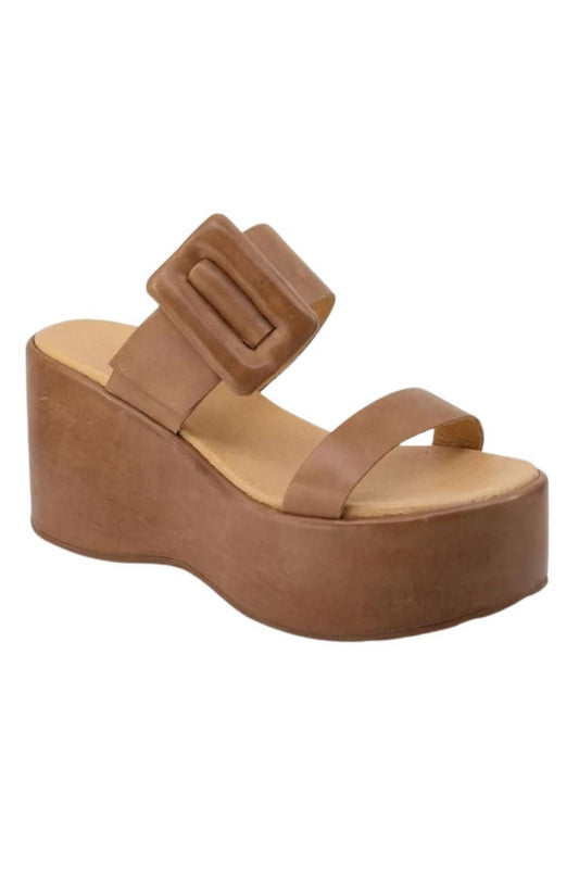Chocolat Blu - Women's Kaira Wedge - brown - shoes - wedges