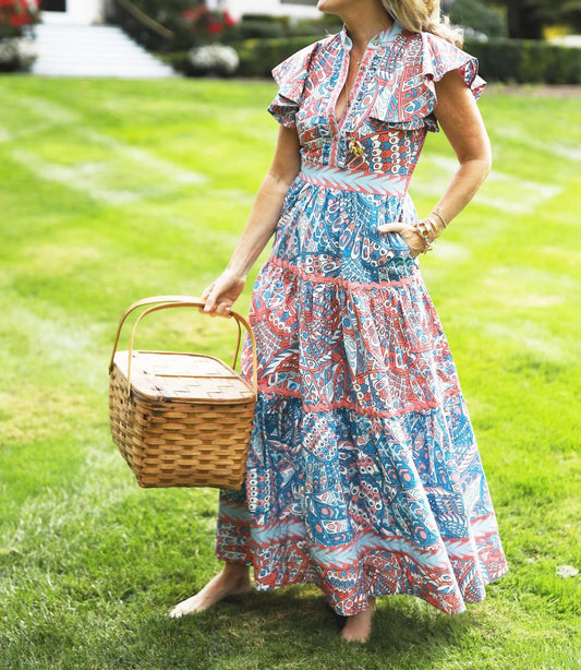 Ck Bradley - Doon Dress - blue - clothing - cotton