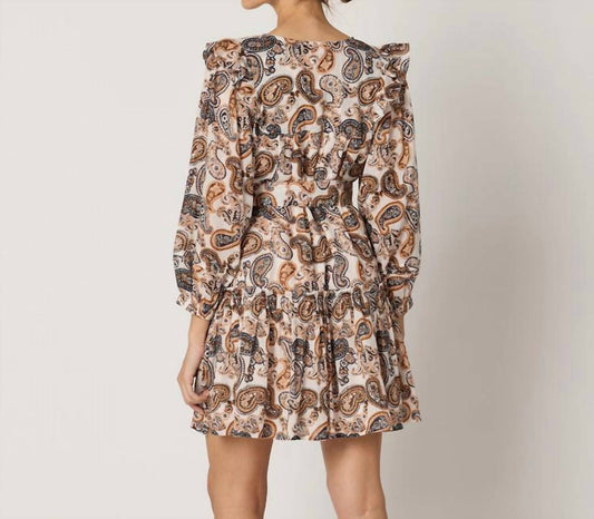 Cleobella - Gracelyn Mini Dress - brown - clothing - dresses