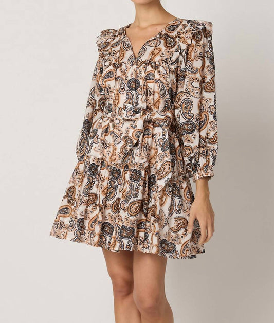Cleobella - Gracelyn Mini Dress - brown - clothing - dresses