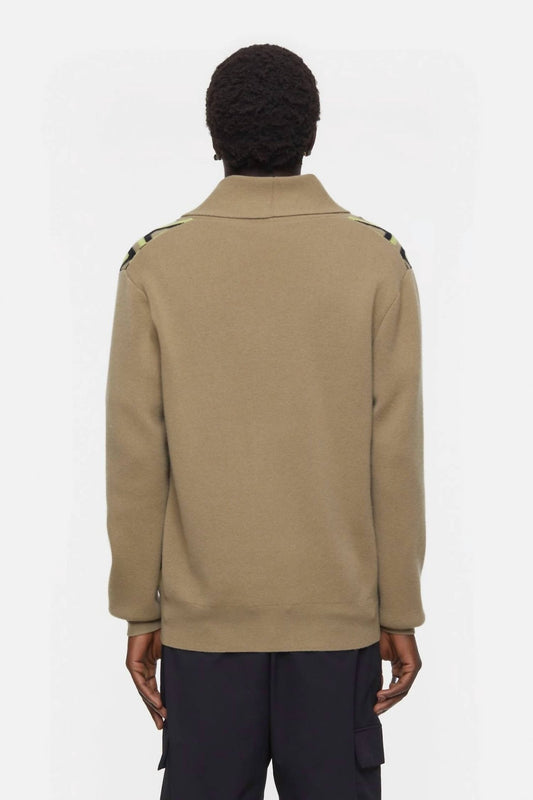 Closed - Cashmere Mix Cardigan - beige - cardigan - clothing