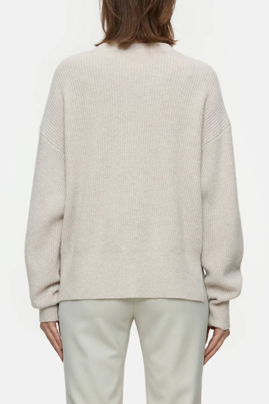 Closed - Merino Wool Jumper - beige - clothing - crew