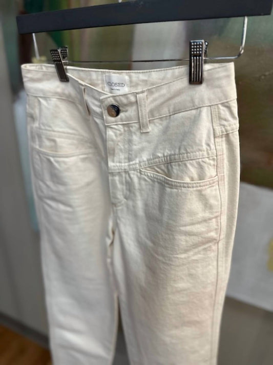 Closed - Pedal Pusher - ankle - beige - clothing