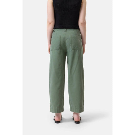 Closed - Rovea Relaxed Pants - clothing - cotton - green