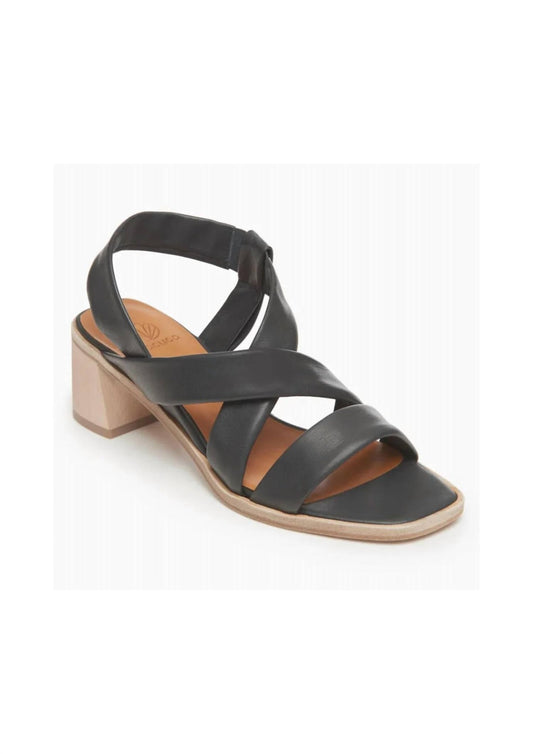 Coclico - Women's Jade Heeled Sandal - black - sandals - shoes
