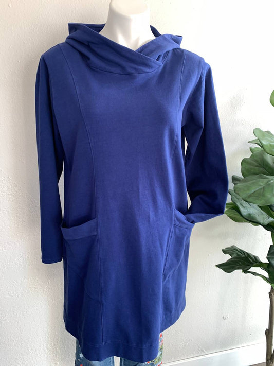 Color Me Cotton - Sweatshirt Dress - blue - clothing - cotton