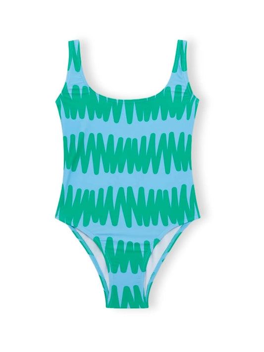 Compania Fantastica - Girl's Beach Vibes Swimsuit - baby - blue - clothing