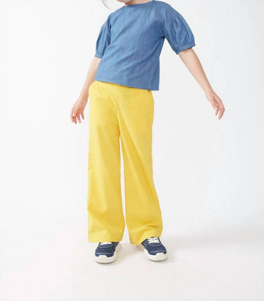 Compania Fantastica - Girl's Cowboy Top - blouses - blue - clothing