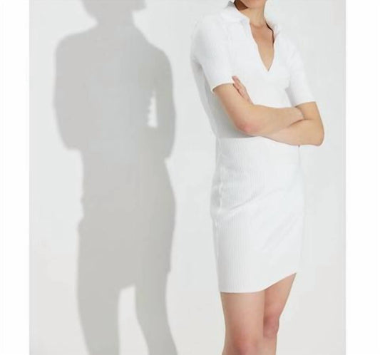 Cotton Citizen - Ibiza Short Sleeve Polo Dress - clothing - collection:Graddresses(Auto) - cotton - blend