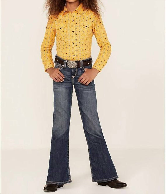 Cruel Girl - Kids Girl's Button Shirt - button - down - shirts - clothing - cotton