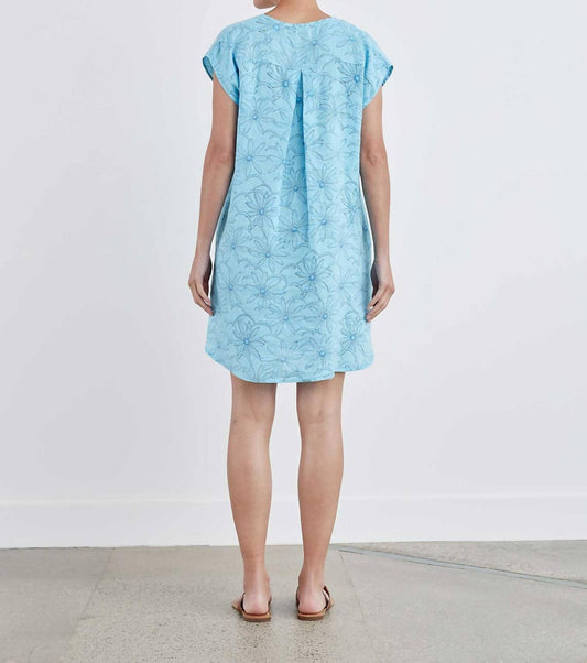 Cut Loose - Daisy Henley Dress - blue - clothing - collection:vacationdresses(Auto)