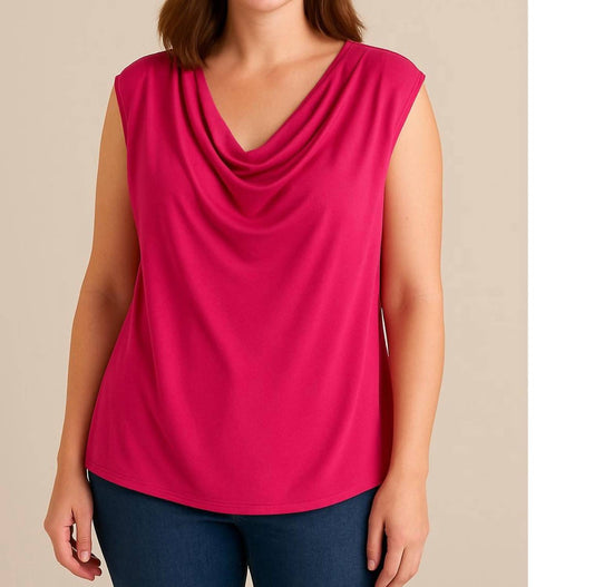 Frank Lyman - Cowl Neck Knit Top