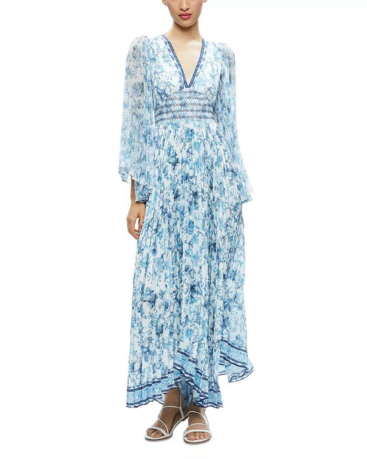 Alice + Olivia - Sunburst Maxi Dress