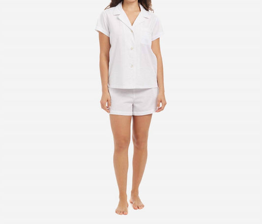 Seersucker Cotton Classic Short PJ Set