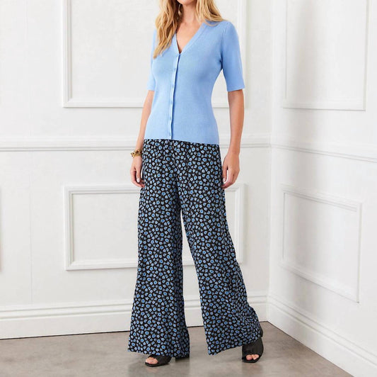 Karen Kane - Short Sleeve Ribbed Cardigan Sweater