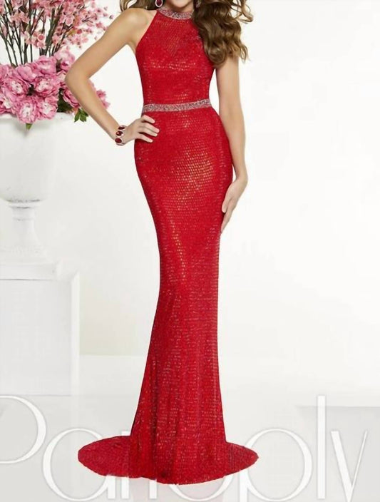 Panoply - Women's Fitted Trumpet Skirt Dress