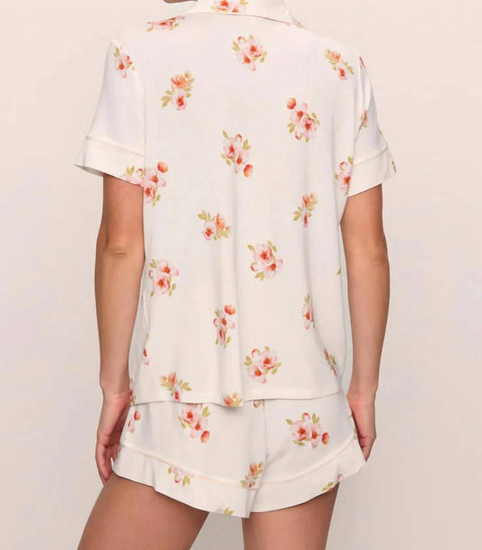 Eberjey - Women's Floral Bloom Relaxed Short Pj Set