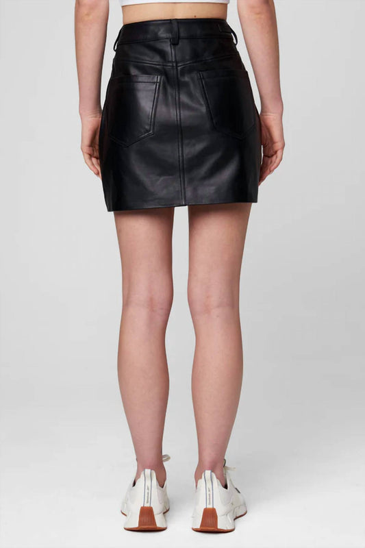 Blanknyc - Leather mini skirt