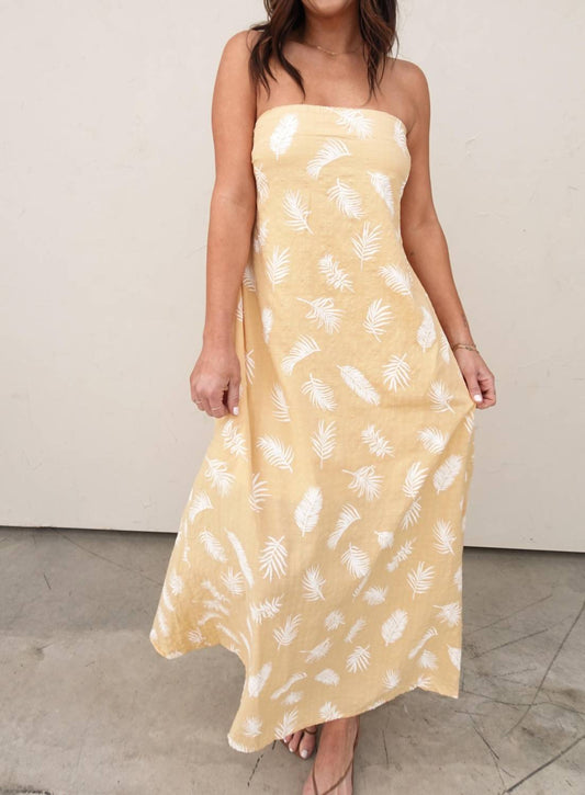 Hyfve - Dusty Strapless Maxi Dress