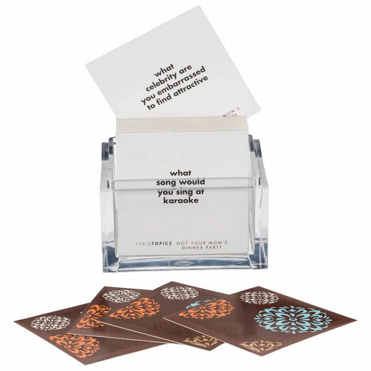 Tabletopics - CONVERSATION STARTERS - NOT YOUR MOM’S DINNER PARTY