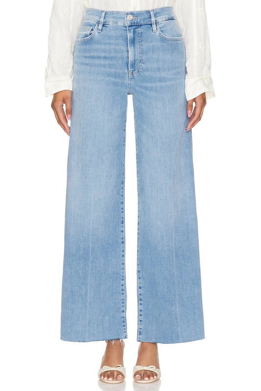 Frame - Le Slim Palazzo Raw Fray Jean