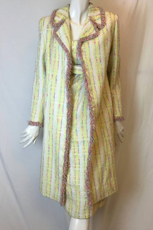 Ruty - Women's Alterneck Dress With Open Coat