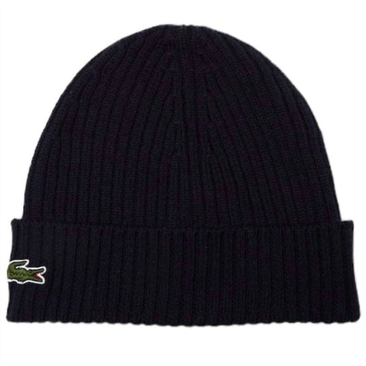 Lacoste - Ribbed Wool Beanie - Unisex
