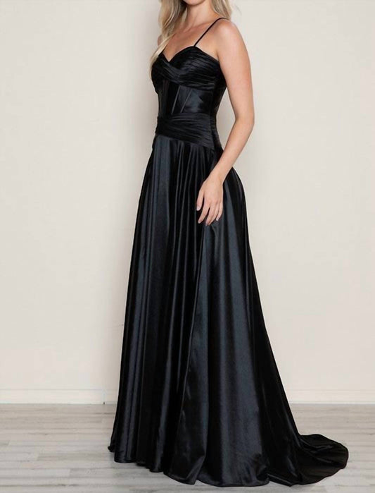 Babyfox - Stunning Moment Sweetheart Twist A-Line Gown