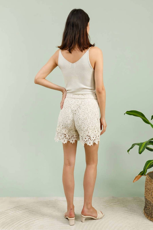 Choklate Paris - Guipure Lace Shorts