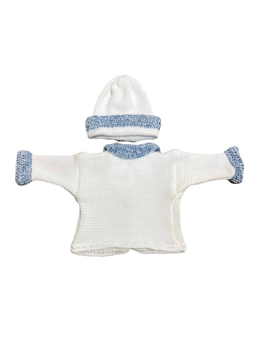 Gita - Boy's 2pc Sweater With Collar & Cuff
