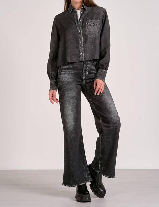 Elan - Long Sleeve Button Down