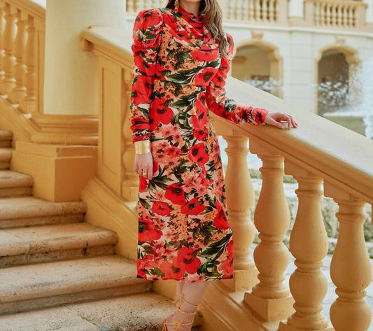 Esteem Couture - Alma Puff Sleeve Dress